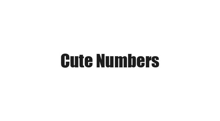 【コピペ】かわいい数字の特殊文字 - 1～100までの数字 - ワンタッチコピー