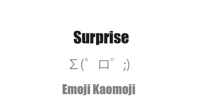【コピペ】驚き - カワイイ顔文字一覧｜驚く気持ちを楽しく伝えるワンタッチコピー