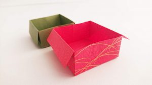 วิธีทำกล่องพับกระดาษ [กระดาษ A4] | คำแนะนำและแผนภาพงานฝีมือกระดาษง่าย